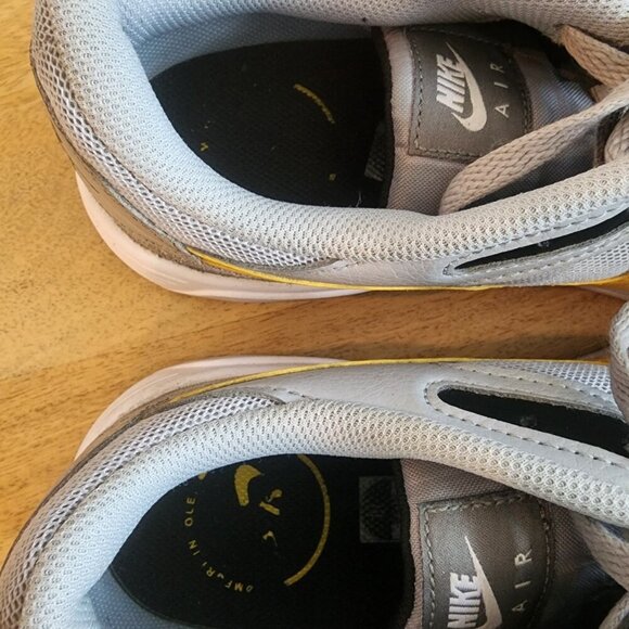 Nike Mens Air Max SC Shoes Sneakers CW4555-011 Wolf Grey Yellow Ochre Size 10 - Picture 10 of 12